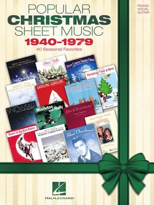 cover image of Popular Christmas Sheet Music